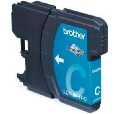 Cartucho tinta brother lc1100c cyan 750 paginas mfc5890cn – dcp6690cw – mfc6490cw – mfc6890cdw