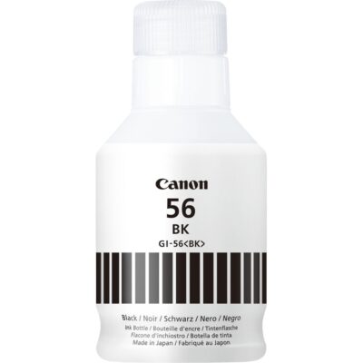 Botella tinta canon gi – 56bk 170ml 6000 paginas