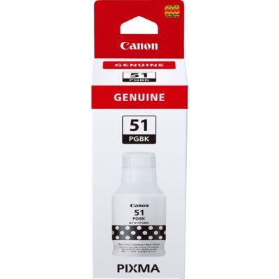 Cartucho tinta canon negro gi – 51pgbk 135ml pixma 6000 paginas