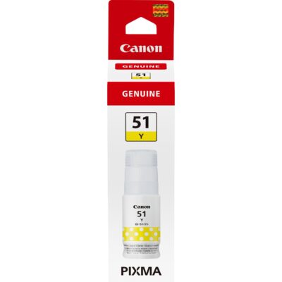 Cartucho tinta canon amarillo gi – 51y 70ml 7700 paginas