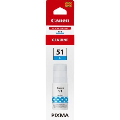 Cartucho tinta canon cian gi – 51c 70ml 7700 paginas