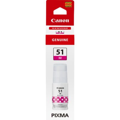 Cartucho tinta canon magenta gi – 51m 70ml 7700 paginas