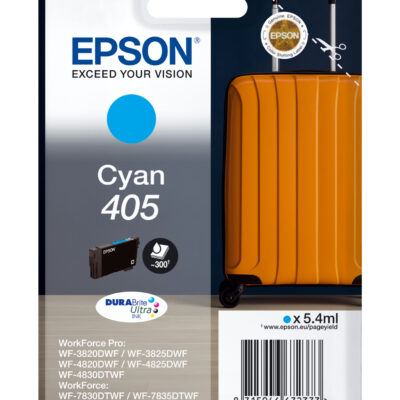 Cartucho tinta epson c13t05g24010 singlepack cian 405 durabrite ultra ink