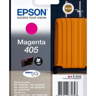 Cartucho tinta epson c13t05g34010 singlepack magenta 405 durabrite ultra ink