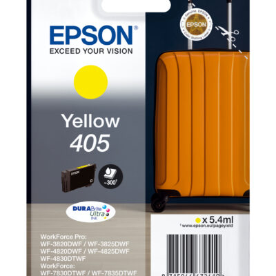 Cartucho tinta epson c13t05g44010 singlepack amarillo 405 durabrite ultra ink