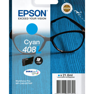 Cartucho tinta epson 408l cian durabrite 408l ultra ink