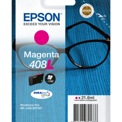 Cartucho tinta epson 408l magenta durabrite 408l ultra ink