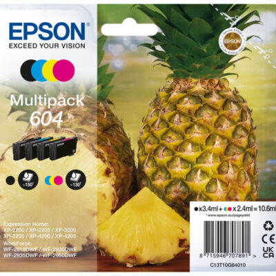Multipack epson 604 c13t10g64010 xp2200 wf – 2910 piña
