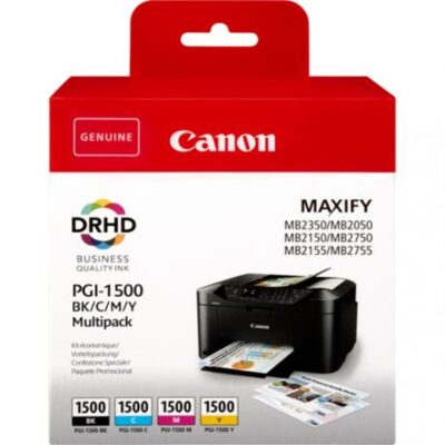 Multipack canon pgi – 1500 b – c – m – y