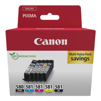 Multipack canon pgi – 580 pgbk + cli – 581 cymbk