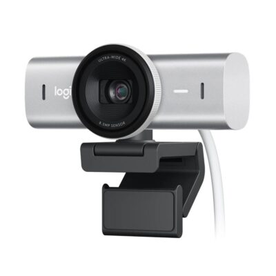 Camara logitech mx brio 4k uhd – usb tipo c – gris