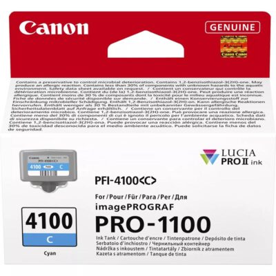 Cartucho canon pfi – 4100c cian