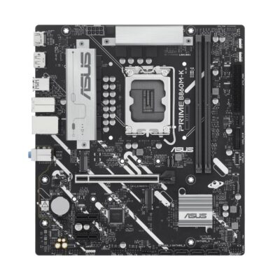 Placa base asus intel prme b860m – k socket 1851 ddr5 x2 max 128gb hdmi displayport matx