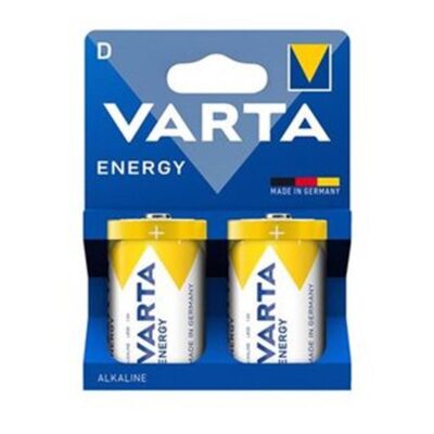 Blister pilas varta alcalinas energy lr20 d – 2 pilas