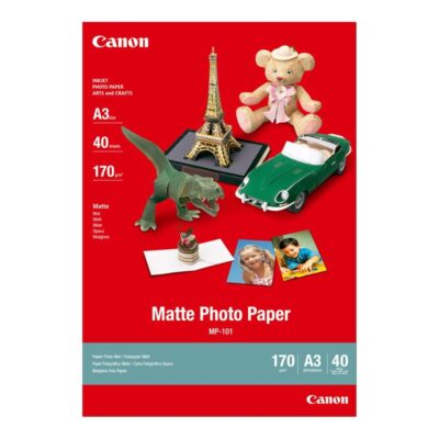 Papel canon mp – 101 foto mate a3 40 hojas