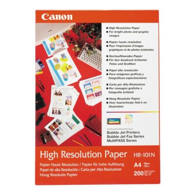 Papel canon hr – 101n a4 200 hojas