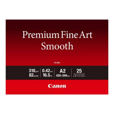 Papel canon fa – sm2 a2 25 hojas