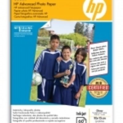 Papel hp fotografico glossy q8008a 10×15 250gr 60 hojas