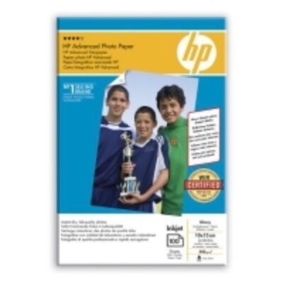 Papel hp fotografico glossy q8692a 10×15 100 hojas
