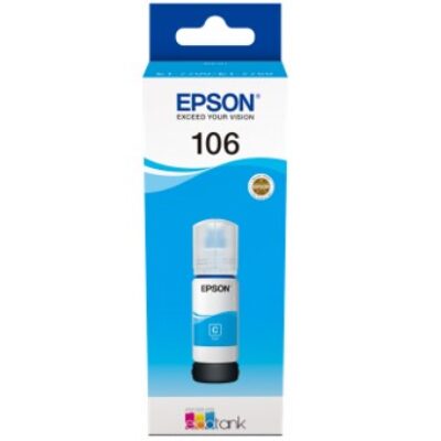 Cartucho tinta epson c13t00r240 106 ecotank cyan ink et – 7700 – et – 7750