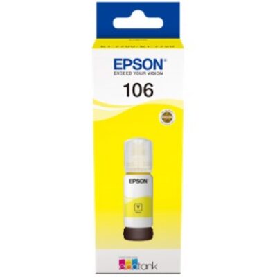 Cartucho tinta epson c13t00r440 106 ecotank amarillo ink et – 7700 – et – 7750