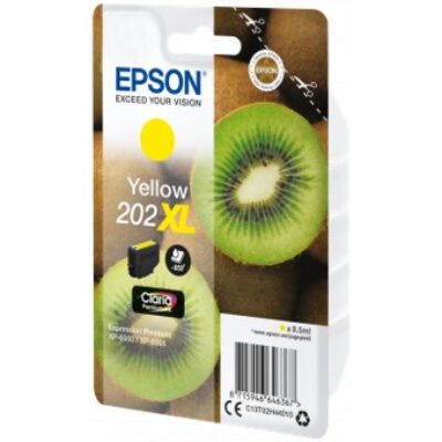 Cartucho tinta epson c13t02h44010 singlepack amarillo 202xl claria premium ink xp – 6000 – xp – 6005 kiwi