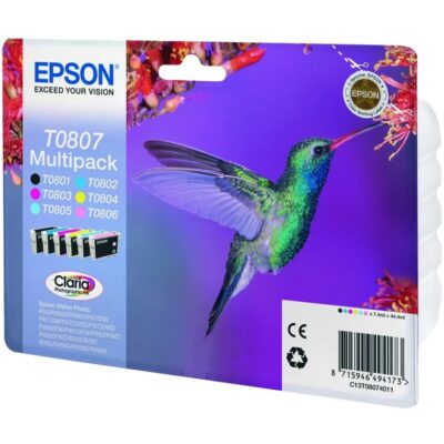 Multipack tinta epson t08074 t080140+240+340+440 +540+640 – colibri