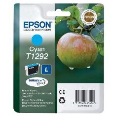 Cartucho tinta epson t129240 cian 11.2ml sx420w – sx425w – sx525wd – sx620fw – b42wd – bx305f – bx305fw – bx320fw – bx525wd – bx625fwd – bx925fwd – manzana