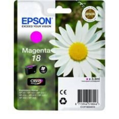 Cartucho tinta epson t180340 magenta xp – 102 – 205 – 305 – 405 – 30 – margarita