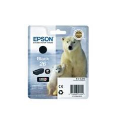Cartucho tinta epson t260140 negro xp – 600 – 605 – 700 – 800 – oso polar