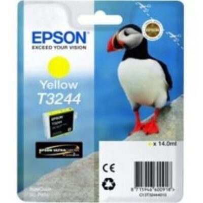 Cartucho tinta epson c13t32444010 amarillo ultrachrome hi – gloss2