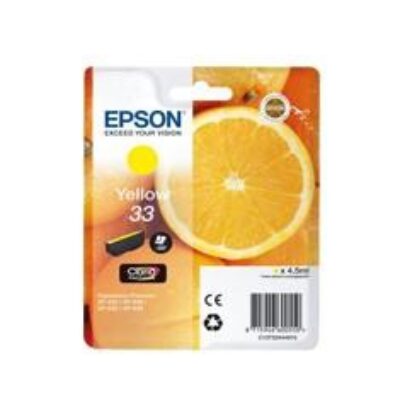 Cartucho tinta epson t334440 amarillo xp530*xp630 – xp635 – xp830 – naranja