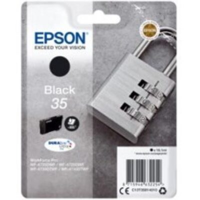 Cartucho tinta epson c13t35814010 negro durabrite ultra ink 35 – 900 paginas – candado