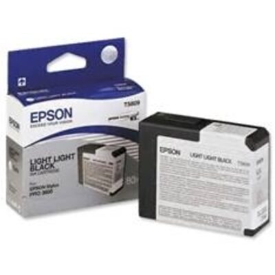 Cartucho tinta epson t5809 gris claro stylus pro 3800 – 3880