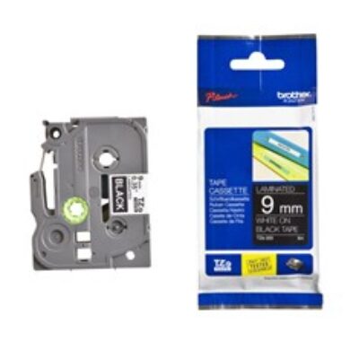 Cinta laminada brother tze325 9mm x 8m negro – blanco