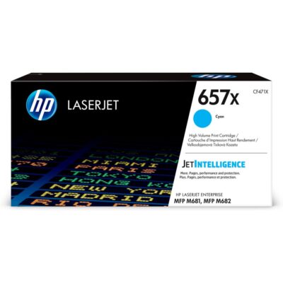 Toner hp 657x cyan