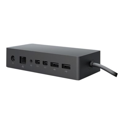 Docking station microsoft surface dock thunderbolt 4 negro 3 x usb tipo a – 3 x usb tipo c – 1 x rj45 – 1 x jack 3.5mm