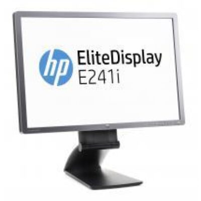 Monitor reacondicionado hp elitedisplay e241i 24 pulgadas – vga – dp – negro – plata