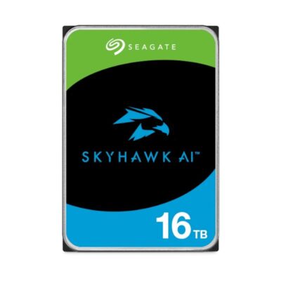 Disco duro interno hdd seagate skyhawk ai st16000ve004 16tb 3.5 pulgadas 256mb sata 6gb – s