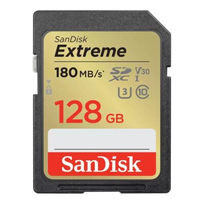 Tarjeta memoria secure digital sdxc 128gb sandisk extreme plus clase 10 uhs – i u3