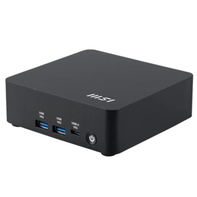 Barebone mini ordenador msi cubi nuc ai 1umg – 037bes u7 – 155h negro