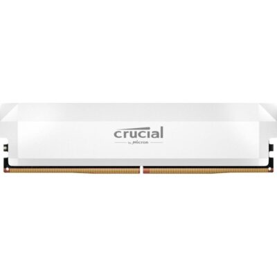 Memoria ram ddr5 16gb crucial pro – udimm – 6400 mhz – pc5 – 51200 – blanca