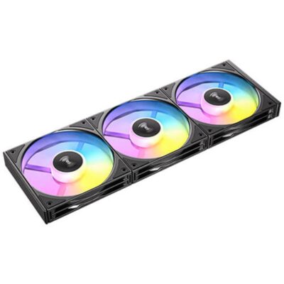 Ventilador caja antec connect120 argb 3x 120mm negro