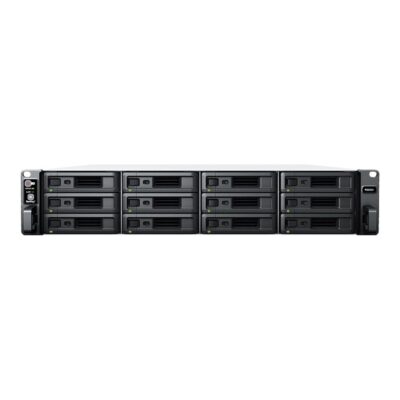 Servidor nas synology rs2423+ 8gb 12 bahias 2u rack gigabit ethernet