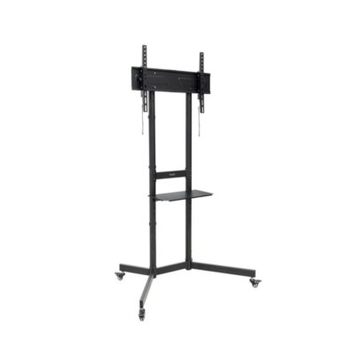 Soporte suelo con ruedas tooq vesa hasta 70 pulgadas 600x400mm max 70kg