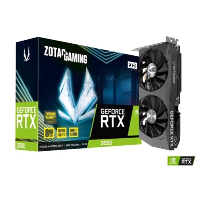 Tarjeta grafica zotac rtx 3050 eco 8gb gddr6 – 3x dp – 1x hdmi pci express 4.0