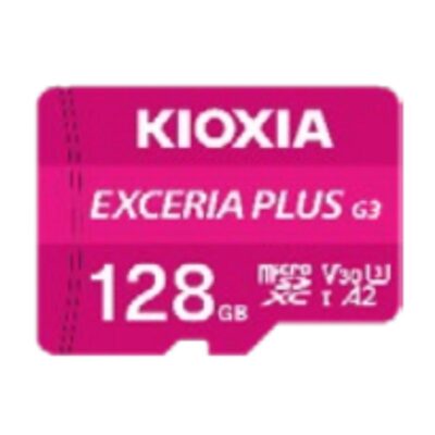Tarjeta memoria micro sd kioxia 128gb exceria plus g3