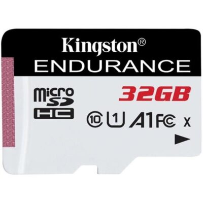 Tarjeta memoria micro secure digital sd hc 32gb kingston endurance clase 10 uhs – 1