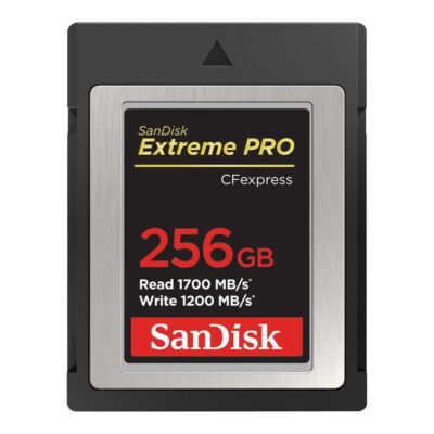 Tarjeta memoria flash sandisk extreme pro cfexpress 256gb