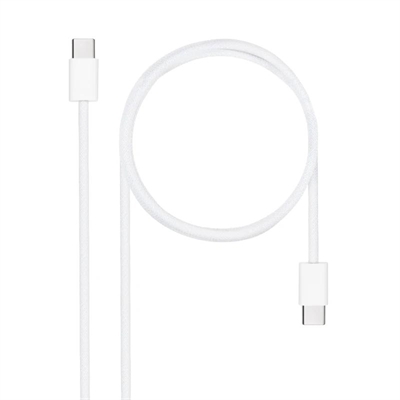 Cable usb – c 2.0 nanocable 60w usb – c – m – m – 1m